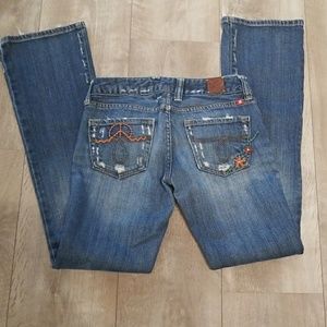 lucky distressed jeans